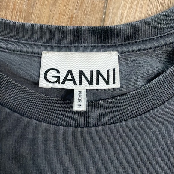 GANNI ufo/ ying yang alien t shirt - sold out everywhere - Picture 3 of 4